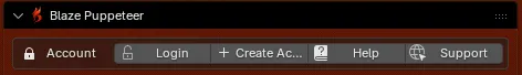 Signed-out account bar
